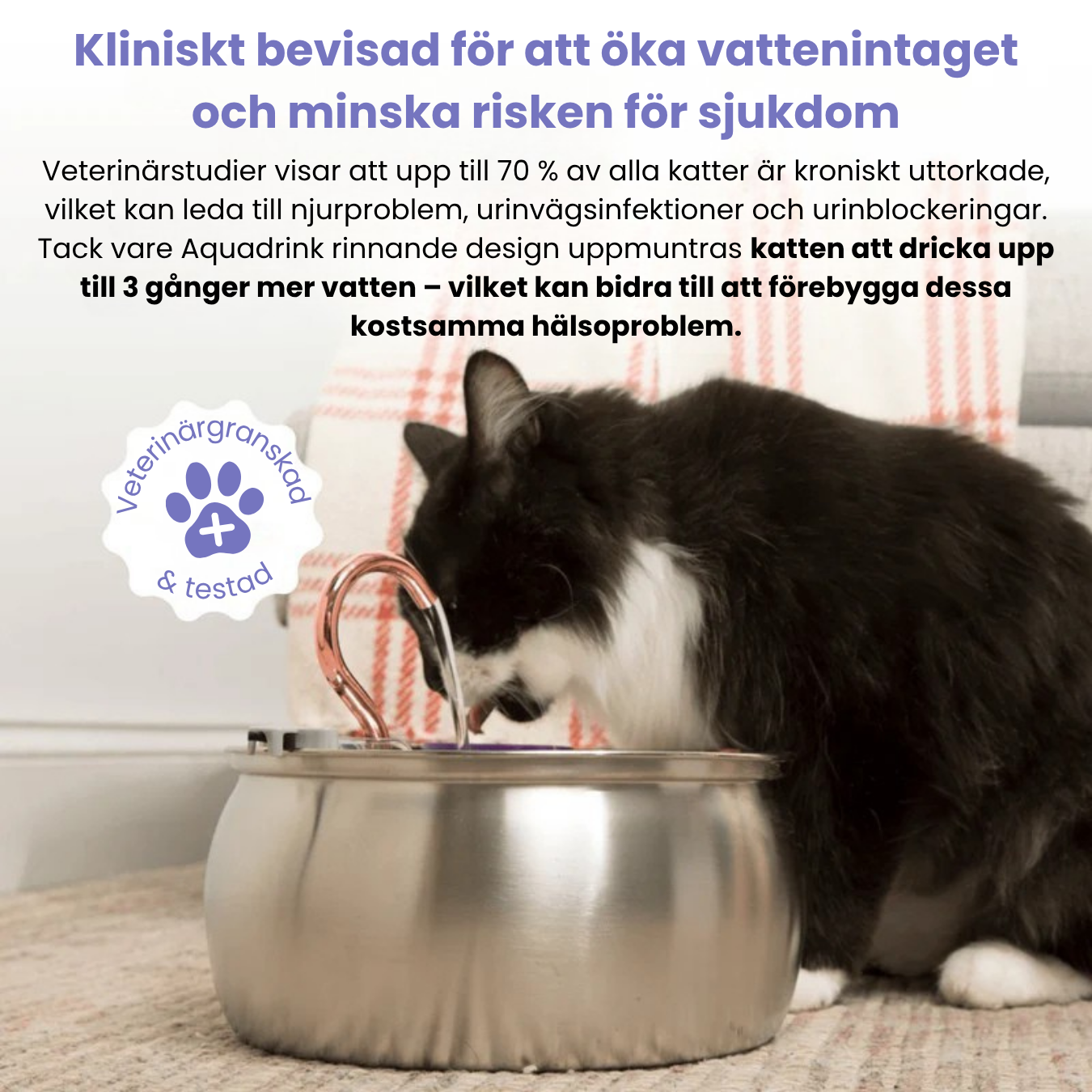 Aquadrink™ - The best cat water fountain on the market