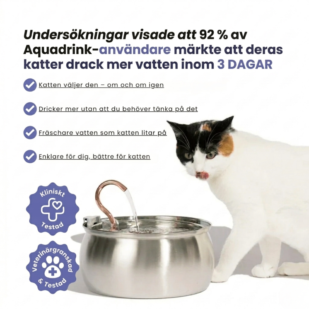 Aquadrink™ - The best cat water fountain on the market