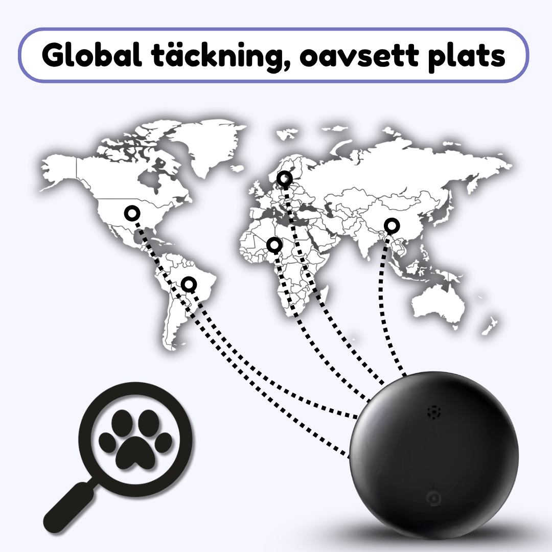 CatTag - Smart GPS spårare för katt (Iphone)