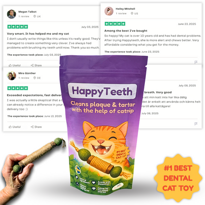 HappyTeeth™- Cleans teeth in seconds through playful fun (4-pack)