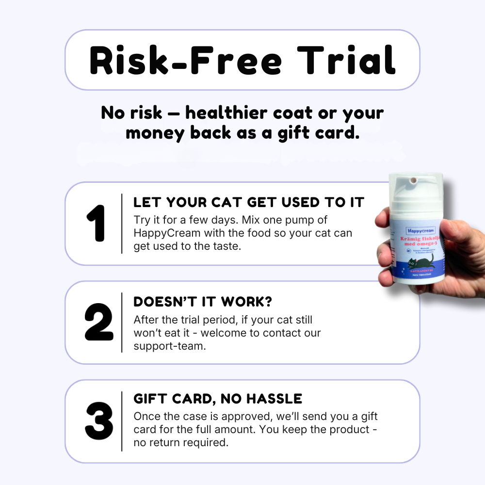 HappyCream – Tasty Omega-3 Cream for a Healthy Coat & Reduced Shedding