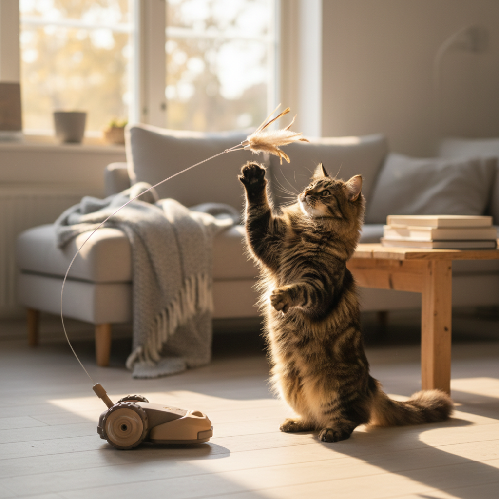 Instincta™ – Advanced robotic toy for cats