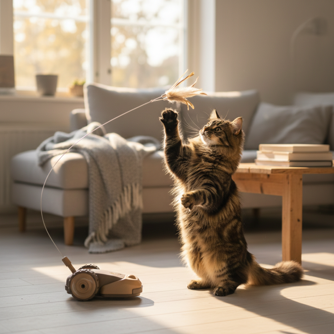 Instincta™ – Advanced robotic toy for cats
