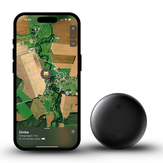 CatTag - Smart GPS spårare för katt (Iphone)