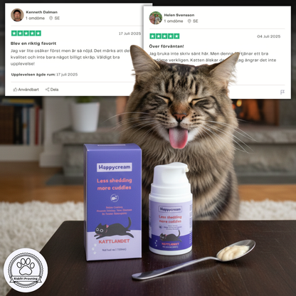 HappyCream – Tasty Omega-3 Cream for a Healthy Coat & Reduced Shedding