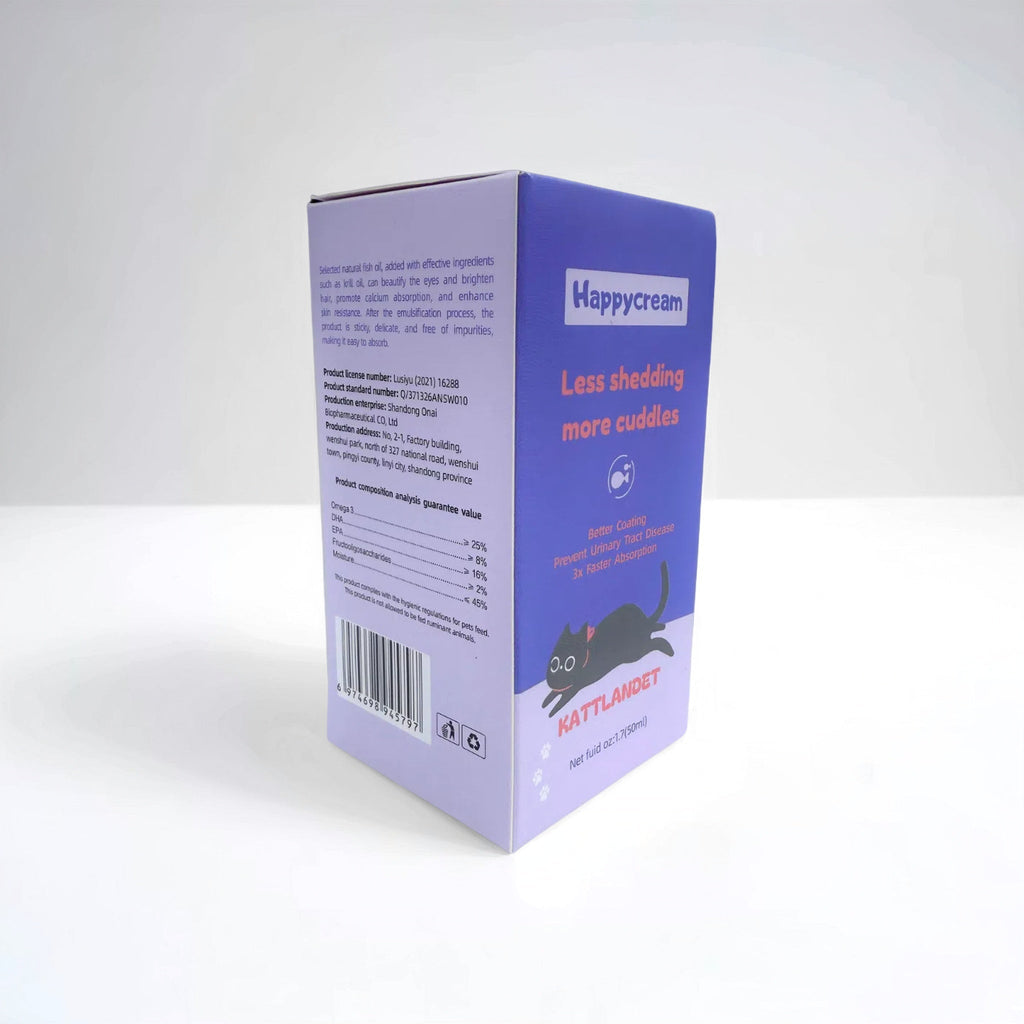 HappyCream – Tasty Omega-3 Cream for a Healthy Coat & Reduced Shedding