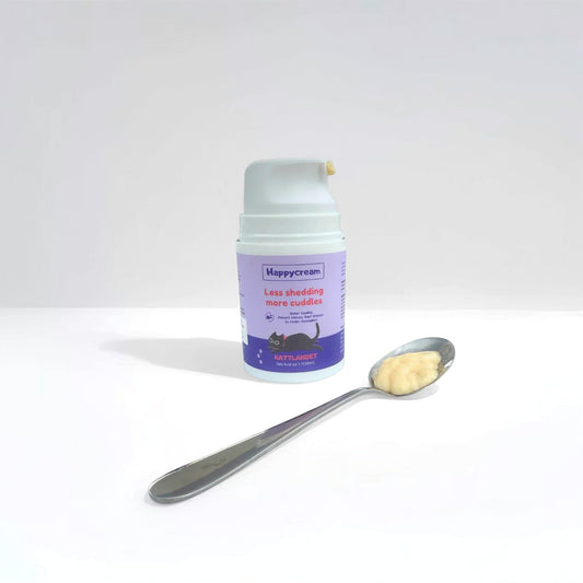 HappyCream – Velsmagende Omega-3 creme for en sund pels og reduceret affald