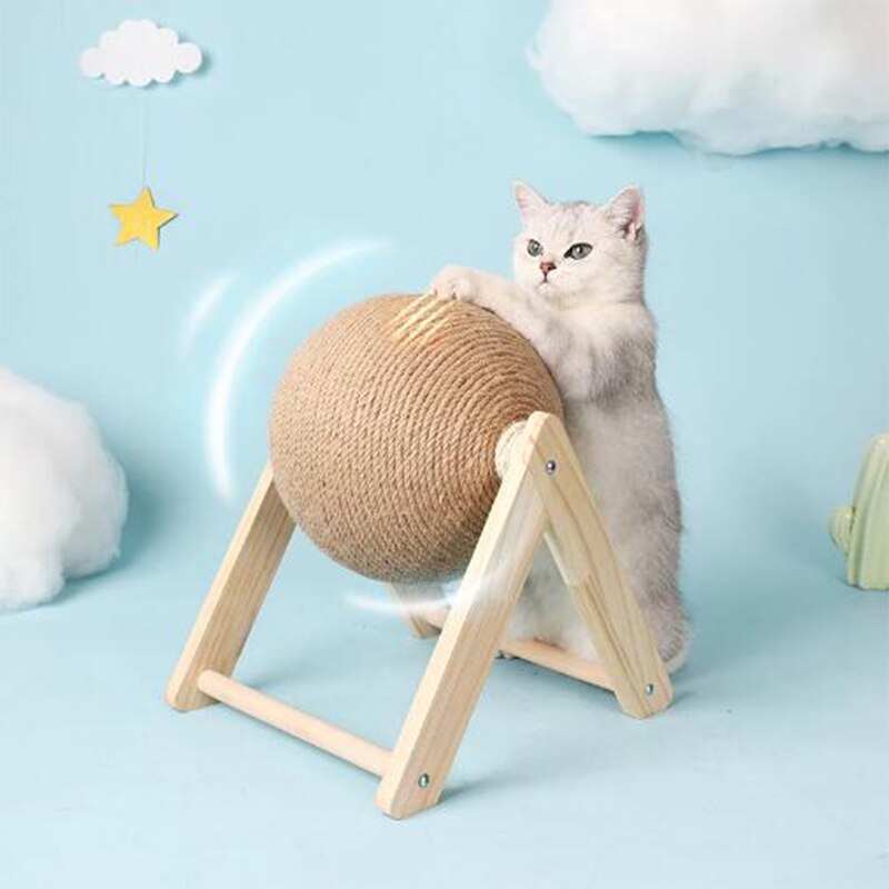 SCRATCH'N ROLL - Spinning Scratching Ball