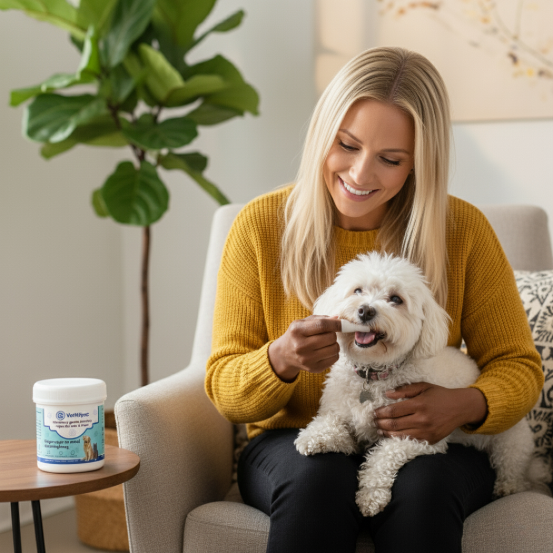 VetWipes – helps protect against dental problems