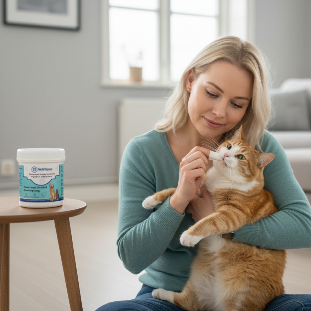 VetWipes – helps protect against dental problems