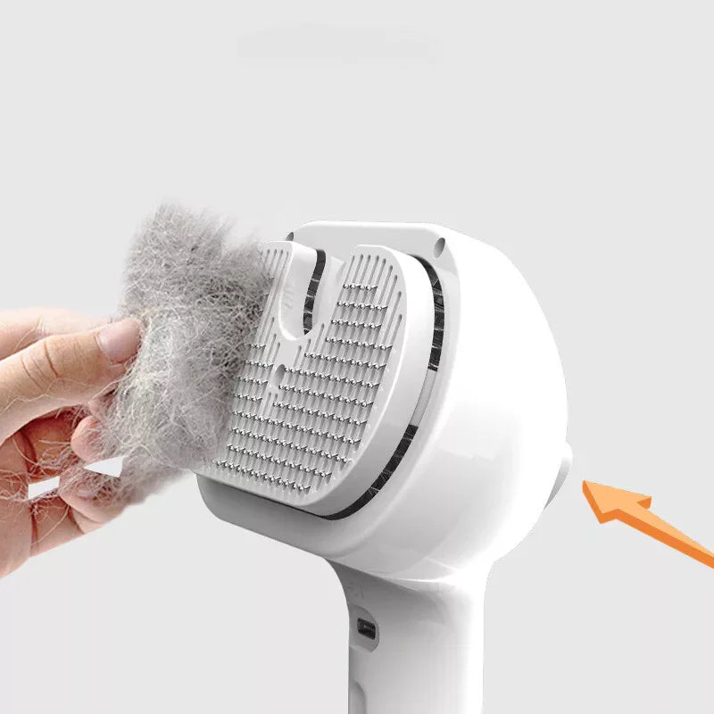 Fluffybrush – Multifunktionel kattebørste med flere essentielle funktioner